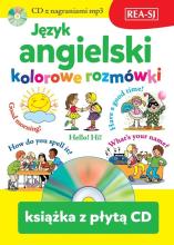 Język angielski - kolorowe rozmówki + CD