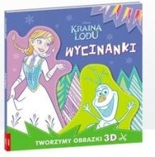 Kraina Lodu. Wycinanki. Tworzymy obrazki 3D