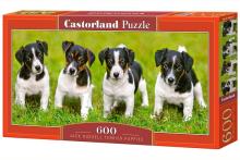 Puzzle 600 Jack Russel terrier puppies CASTOR