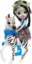 Enchantimals. Zelena i zebra