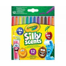 Kredki świecowe zapach. wykręcane 12 kol CRAYOLA