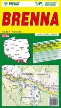 Brenna 1:20 000 plan miasta PIĘTKA