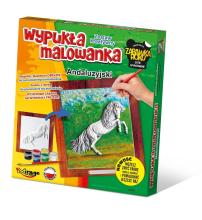 Wypukła malowanka Konie  - Andaluzyjski