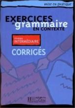 Exercices de grammaire... - intermediaire corriges