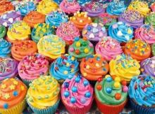 Puzzle 500 Colorful Cupcakes