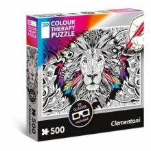 Puzzle 500 3D Color Teraphy Lew