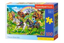 Puzzle 100 Princess Horse Ride CASTOR