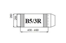 Okładka książkowa regulowana B5/3R (25szt) D&D