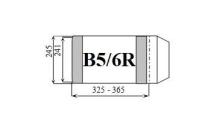 Okładka książkowa regulowana B5/6R (25szt) D&D