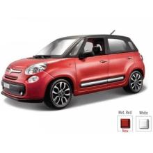 Fiat 500L 1:24 czerwony BBURAGO