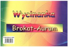 Wycinanka A4 brokat Aurum