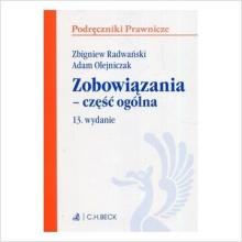 Zobowiązania część ogólna. Wyd. 13/2018