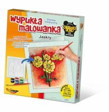 Wypukła Malowanka Kwiaty - Jaskry