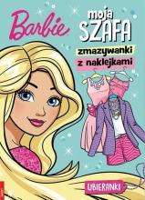 Barbie. Moja szafa. Zmazywanki z Naklejkami