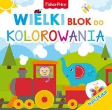 Fisher Price. Wielki blok do kolorowania