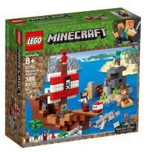 Lego MINECRAFT Przygoda na statku pirackim