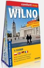 Comfort! map Wilno 1:10 000 plan miasta w.2019