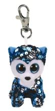 Beanie Boos - Cekinowy Husky 8,5cm brelok