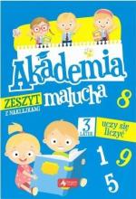 Akademia malucha. 3-latek uczy się liczyć