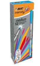 Cienkopisy Intensity medium turkusowy (12szt) BIC