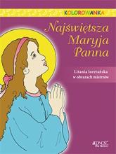 Najświętsza Maryja Panna. Kolorowanka