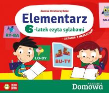 Elementarz. 6-latek czyta sylabami