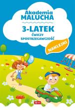 Akademia malucha. 3-latek ćwiczy spostrzegawczość