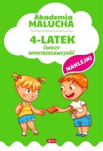 Akademia malucha. 4-latek ćwiczy spostrzegawczość