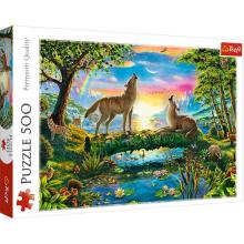 Puzzle 500 Wilcza natura TREFL