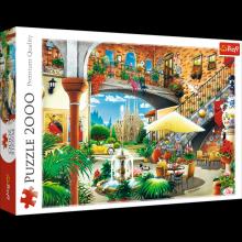 Puzzle 2000 Widok na Barcelonę TREFL