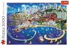 Puzzle 2000 Zatoka San Francisco TREFL