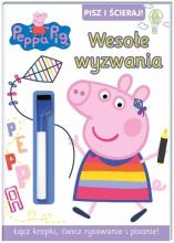 Świnka Peppa. Pisz i ścieraj! Wseołe wyzwania