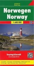 Mapa samochodowa - Norwegia 1:600 000