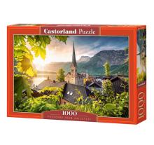 Puzzle 1000 Pocztówka z Hellstatt CASTOR