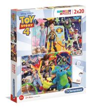 Puzzle 2x20 Super kolor Toy story 4