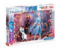 Puzzle 104 Brilliant Frozen 2