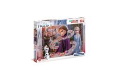 Puzzle 104 Brokat Frozen 2 Glitter