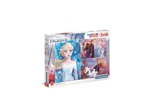 Puzzle 3x48 Super kolor Frozen 2