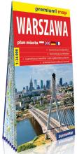 Premium! map Warszawa 1:26 000 plan miasta w.2019