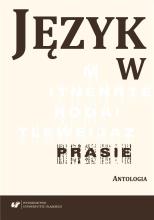 Język w prasie. Antologia