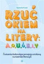 Rzuć okiem na litery: A, O, U, Ó, E, I, Y