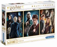 Puzzle 3x1000 Harry Potter