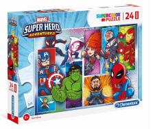 Puzzle 24 Super Kolor Superhero maxi