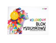 Blok rysunkowy kolorowy barwiony A4/20K (10szt)