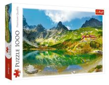 Puzzle 1000 Schronisko nad Zielonym Stawem TREFL