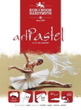 Blok do pasteli artpastel antrycyt A4 20K 180g