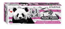 Farby plakatowe 12kol/20ml Panda