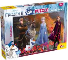 Puzzle dwustronne Plus 108 Frozen 2