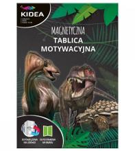 Tablica motywacyjna magnetyczna Dinozaury KIDEA