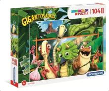 Puzzle 104 Maxi Super Kolor Gigantosaurus